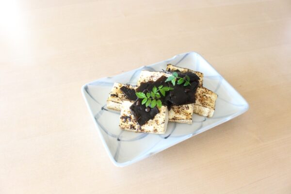 〈周山〉山椒昆布の豆腐田楽　