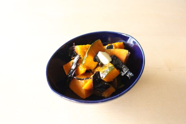 〈まぜるだけ〉かぼちゃ塩昆布バター